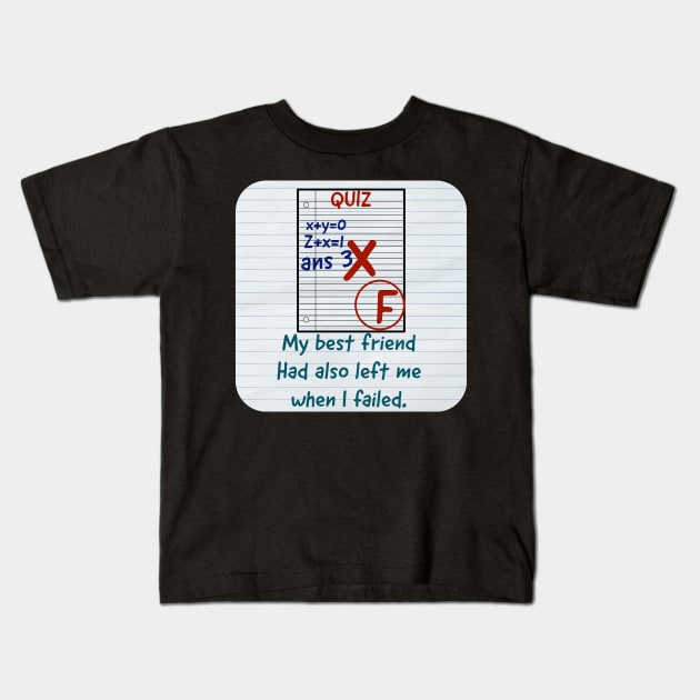 Hard times. Kids T-Shirt by artist369